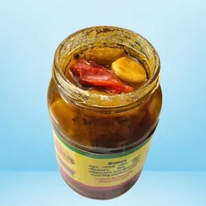 Naga Garlic Pickles (রশুন বোম্বাই মরিচের আচার)