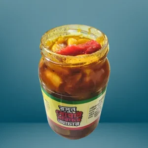 Naga Garlic Pickles (রশুন বোম্বাই মরিচের আচার)