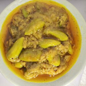 Green Chilli Pickles (কাঁচা মরিচের আচার)