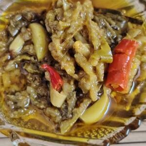 Grated Raw Mango Pickles | কাঁচা আমের কুচি আচার